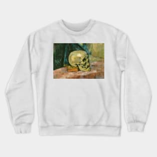 Still Life With Skull by Paul Cezanne Crewneck Sweatshirt